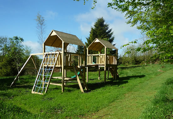 The large play area